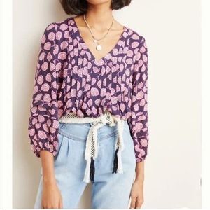 Small Maeve Floral Print Blouse